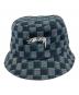 stussy（ステューシー）の古着「ハット」｜グレー×ネイビー