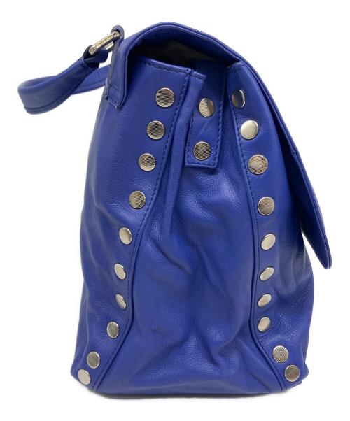 zanellato（ザネラート）zanellato (ザネラート) 2WAYショルダーバッグ ブルーの古着・服飾アイテム