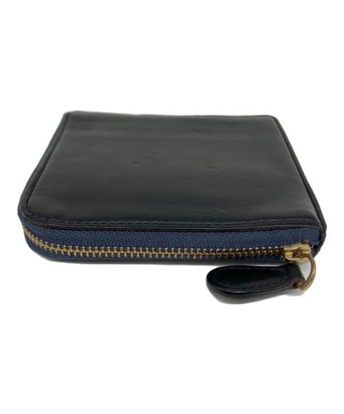 GANZO（ガンゾ）GANZO (ガンゾ) コインケース ブラック×ブルーの古着・服飾アイテム