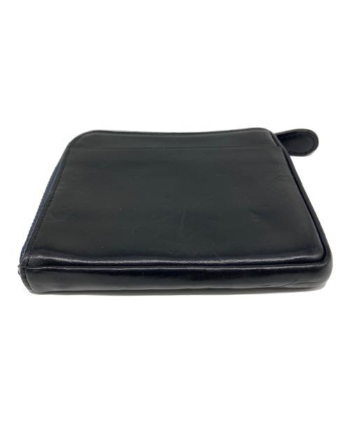 GANZO（ガンゾ）GANZO (ガンゾ) コインケース ブラック×ブルーの古着・服飾アイテム