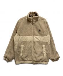 adidas（アディダス）の古着「ボアジャケット」｜ベージュ