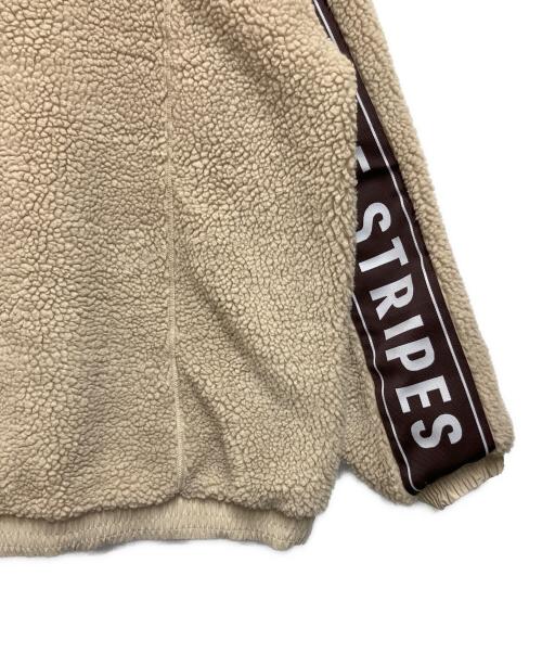 adidas（アディダス）adidas (アディダス) ボアジャケット ベージュ サイズ:SIZE 2XLの古着・服飾アイテム