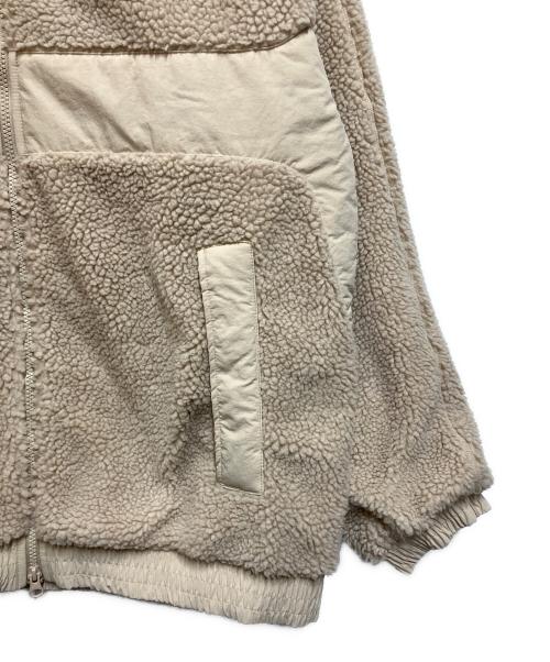 adidas（アディダス）adidas (アディダス) ボアジャケット ベージュ サイズ:SIZE 2XLの古着・服飾アイテム