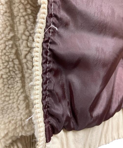 adidas（アディダス）adidas (アディダス) ボアジャケット ベージュ サイズ:SIZE 2XLの古着・服飾アイテム