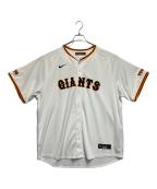 NIKE×GIANTSナイキ×ジャイアンツ）の古着「REPLICA UNIFORM NPB GIANTS 読売ジャイアンツ 23 Home WHT」｜ホワイト×オレンジ