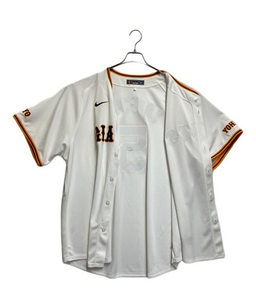 NIKE（ナイキ）NIKE (ナイキ) GIANTS (ジャイアンツ) REPLICA UNIFORM NPB GIANTS 読売ジャイアンツ 23 Home WHT ホワイト×オレンジ サイズ:SIZE XXLの古着・服飾アイテム
