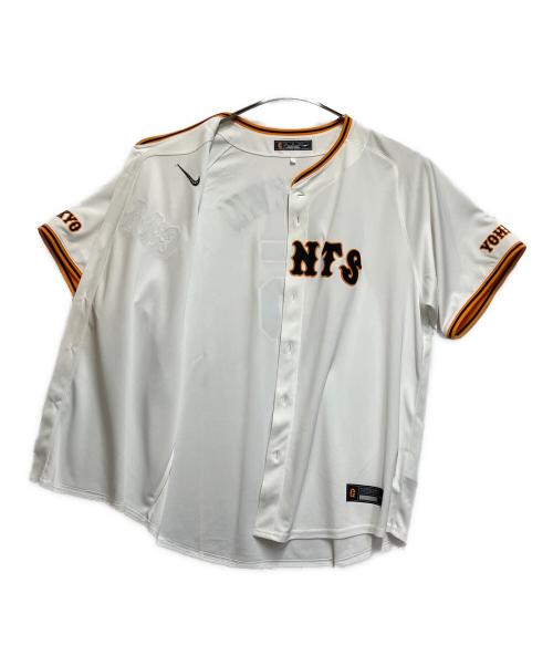 NIKE（ナイキ）NIKE (ナイキ) GIANTS (ジャイアンツ) REPLICA UNIFORM NPB GIANTS 読売ジャイアンツ 23 Home WHT ホワイト×オレンジ サイズ:SIZE XXLの古着・服飾アイテム