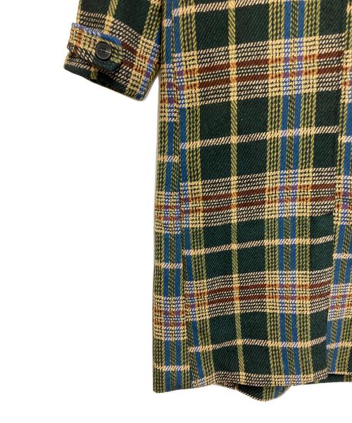 emi+（emi+）emi+ (emi+) ウールコート グリーン サイズ:SIZE Lの古着・服飾アイテム