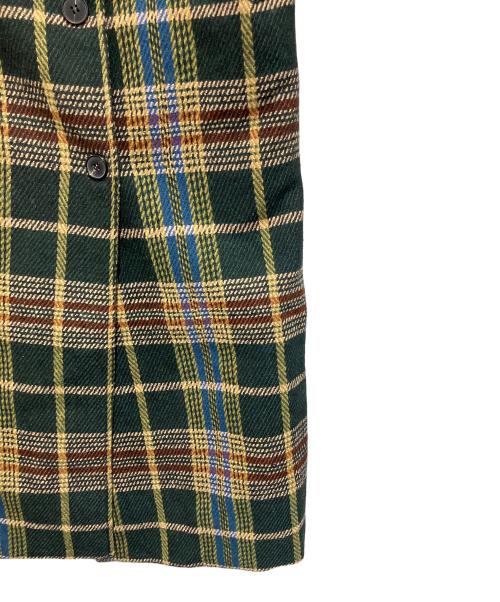 emi+（emi+）emi+ (emi+) ウールコート グリーン サイズ:SIZE Lの古着・服飾アイテム