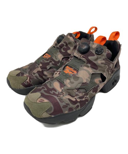 REEBOK（リーボック）REEBOK (リーボック) INSTAPUMP FURY オリーブ×ブラウン サイズ:26の古着・服飾アイテム