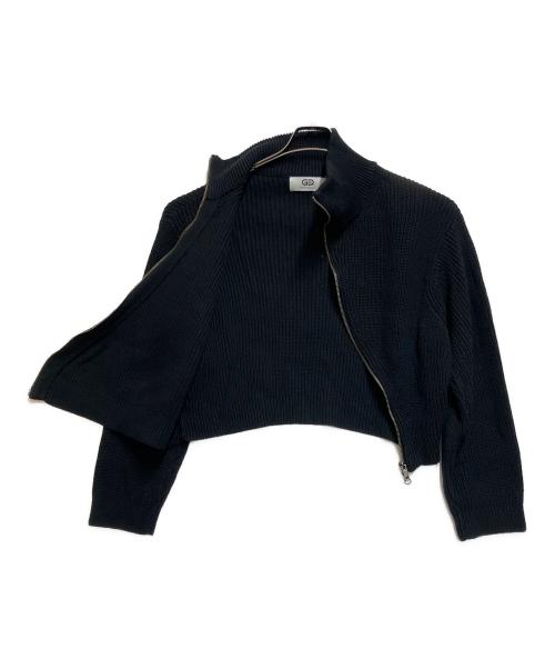 GOAT ESSENCE（ゴートエッセンス）GOAT ESSENCE (ゴートエッセンス) 厚手ニット ブラック サイズ:SIZE 2の古着・服飾アイテム