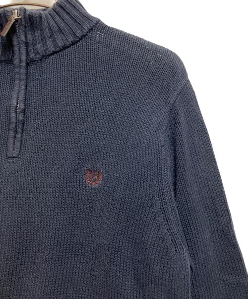CHAPS（チャップス）CHAPS (チャップス) 厚手ニット ネイビー サイズ:Lの古着・服飾アイテム