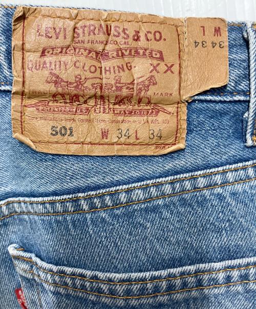 LEVI'S（リーバイス）LEVI'S (リーバイス) 501デニムパンツ ブルー サイズ:SIZE 86cm(W34)の古着・服飾アイテム