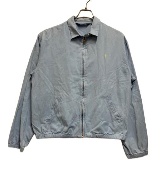 POLO RALPH LAUREN（ポロ・ラルフローレン）POLO RALPH LAUREN (ポロ・ラルフローレン) ジップジャケット スカイブルー サイズ:Mの古着・服飾アイテム