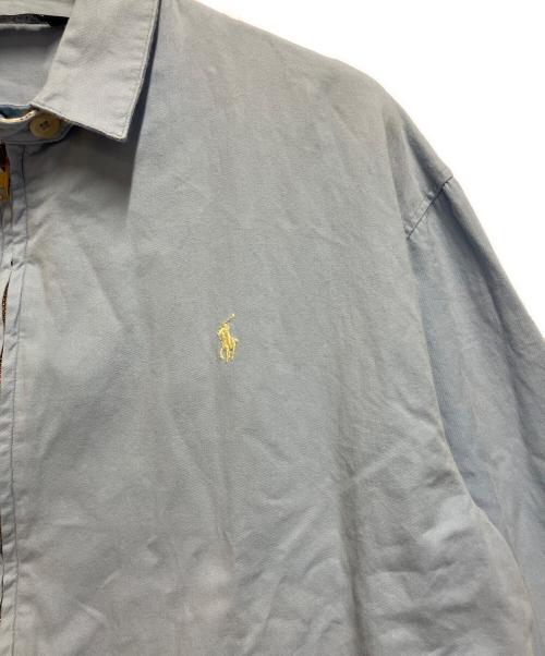 POLO RALPH LAUREN（ポロ・ラルフローレン）POLO RALPH LAUREN (ポロ・ラルフローレン) ジップジャケット スカイブルー サイズ:Mの古着・服飾アイテム