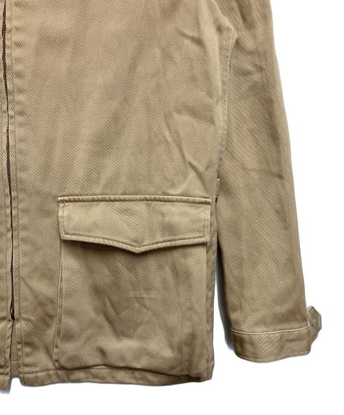 POLO RALPH LAUREN（ポロ・ラルフローレン）POLO RALPH LAUREN (ポロ・ラルフローレン) ジップジャケット ベージュ サイズ:Sの古着・服飾アイテム