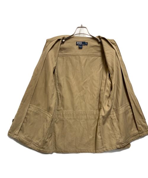 POLO RALPH LAUREN（ポロ・ラルフローレン）POLO RALPH LAUREN (ポロ・ラルフローレン) ジップジャケット ベージュ サイズ:Sの古着・服飾アイテム