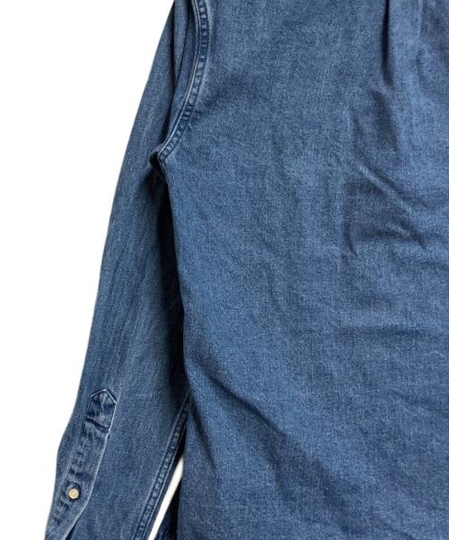 PALACE（パレス）PALACE (パレス) デニムシャツ ブルー サイズ:Sの古着・服飾アイテム