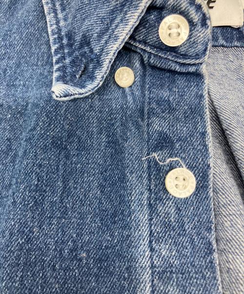 PALACE（パレス）PALACE (パレス) デニムシャツ ブルー サイズ:Sの古着・服飾アイテム