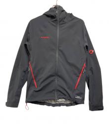 MAMMUT（マムート）の古着「ナイロンジャケット」｜ブラック×レッド