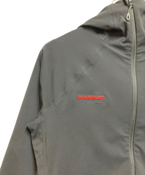 MAMMUT（マムート）MAMMUT (マムート) ナイロンジャケット ブラック×レッド サイズ:XLの古着・服飾アイテム