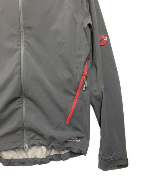 MAMMUT（マムート）MAMMUT (マムート) ナイロンジャケット ブラック×レッド サイズ:XLの古着・服飾アイテム