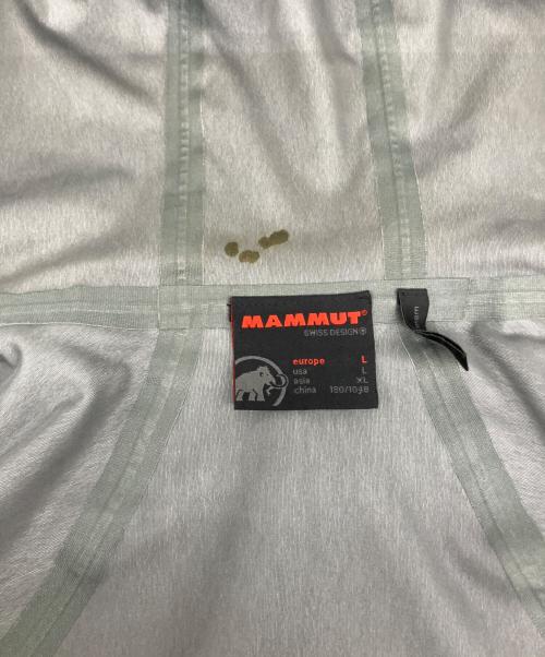 MAMMUT（マムート）MAMMUT (マムート) ナイロンジャケット ブラック×レッド サイズ:XLの古着・服飾アイテム