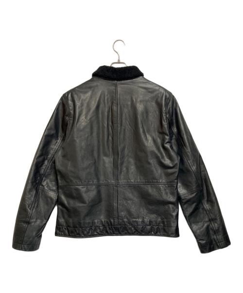 BANANA REPUBLIC（バナナリパブリック）BANANA REPUBLIC (バナナリパブリック) レザージャケット ブラック サイズ:SIZE Lの古着・服飾アイテム