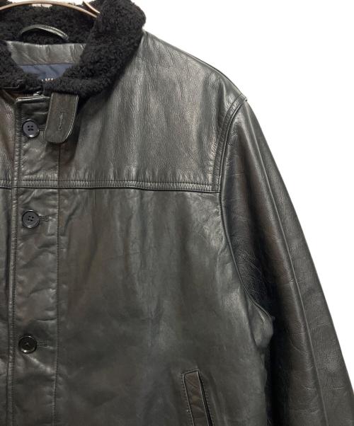 BANANA REPUBLIC（バナナリパブリック）BANANA REPUBLIC (バナナリパブリック) レザージャケット ブラック サイズ:SIZE Lの古着・服飾アイテム