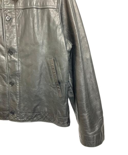 BANANA REPUBLIC（バナナリパブリック）BANANA REPUBLIC (バナナリパブリック) レザージャケット ブラック サイズ:SIZE Lの古着・服飾アイテム