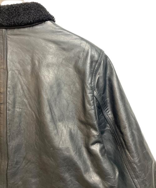 BANANA REPUBLIC（バナナリパブリック）BANANA REPUBLIC (バナナリパブリック) レザージャケット ブラック サイズ:SIZE Lの古着・服飾アイテム