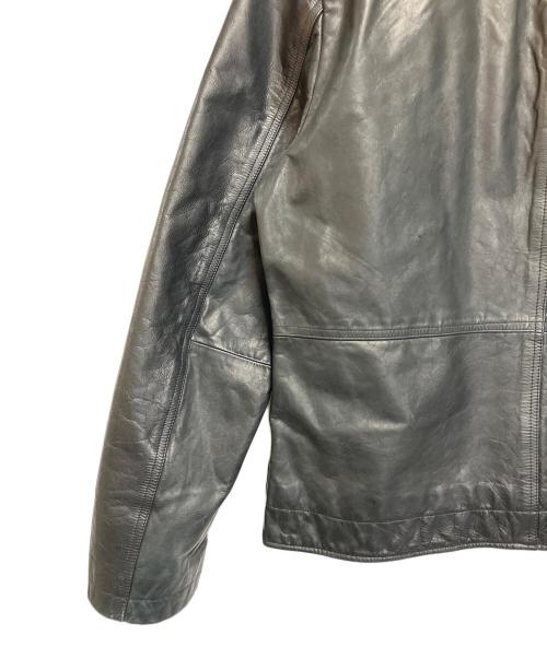BANANA REPUBLIC（バナナリパブリック）BANANA REPUBLIC (バナナリパブリック) レザージャケット ブラック サイズ:SIZE Lの古着・服飾アイテム