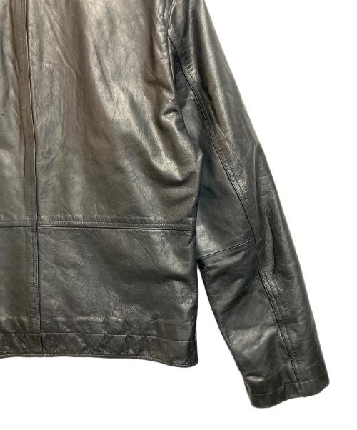 BANANA REPUBLIC（バナナリパブリック）BANANA REPUBLIC (バナナリパブリック) レザージャケット ブラック サイズ:SIZE Lの古着・服飾アイテム