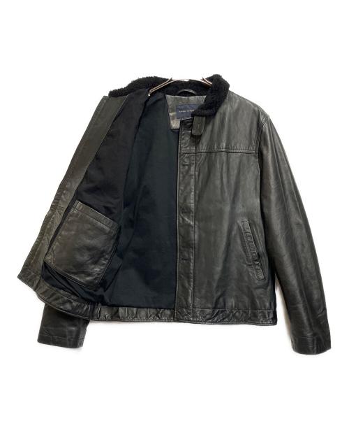 BANANA REPUBLIC（バナナリパブリック）BANANA REPUBLIC (バナナリパブリック) レザージャケット ブラック サイズ:SIZE Lの古着・服飾アイテム