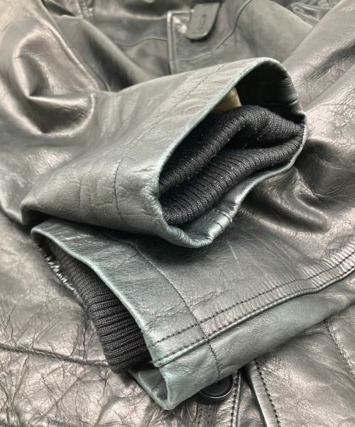 BANANA REPUBLIC（バナナリパブリック）BANANA REPUBLIC (バナナリパブリック) レザージャケット ブラック サイズ:SIZE Lの古着・服飾アイテム