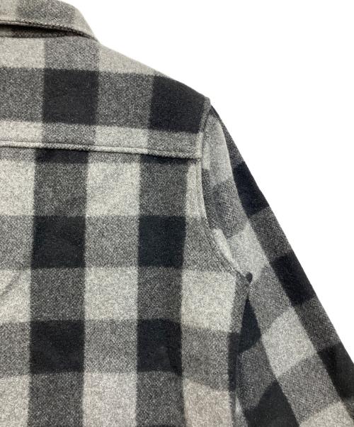 A BATHING APE（アベイシングエイプ）A BATHING APE (アベイシングエイプ) ジャケット グレー×ブラック サイズ:SIZE Mの古着・服飾アイテム