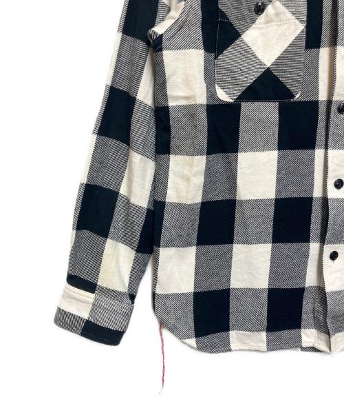 SUGAR CANE（シュガーケーン）SUGAR CANE (シュガーケーン) 長袖シャツ ブラック×ホワイト サイズ:SIZE Mの古着・服飾アイテム