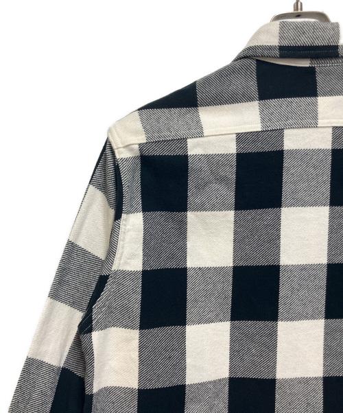 SUGAR CANE（シュガーケーン）SUGAR CANE (シュガーケーン) 長袖シャツ ブラック×ホワイト サイズ:SIZE Mの古着・服飾アイテム