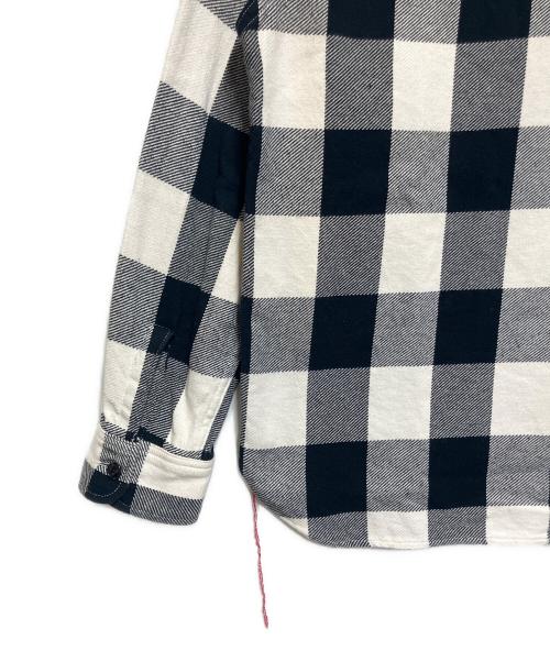 SUGAR CANE（シュガーケーン）SUGAR CANE (シュガーケーン) 長袖シャツ ブラック×ホワイト サイズ:SIZE Mの古着・服飾アイテム