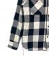 中古・古着 SUGAR CANE (シュガーケーン) 長袖シャツ ブラック×ホワイト サイズ:SIZE M：5000円