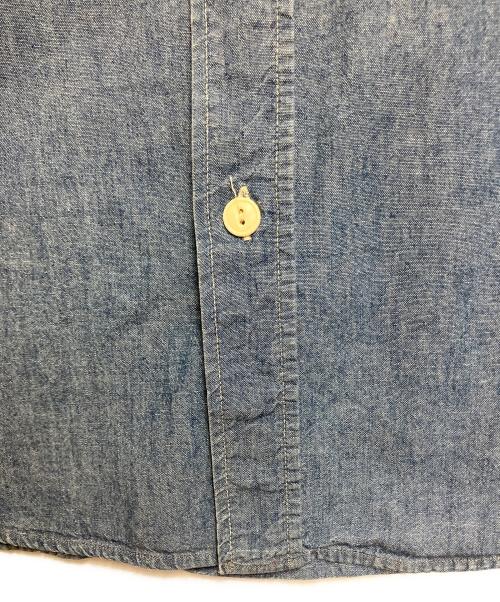 SUGAR CANE（シュガーケーン）SUGAR CANE (シュガーケーン) 長袖シャツ ブルー サイズ:SIZE 不明の古着・服飾アイテム