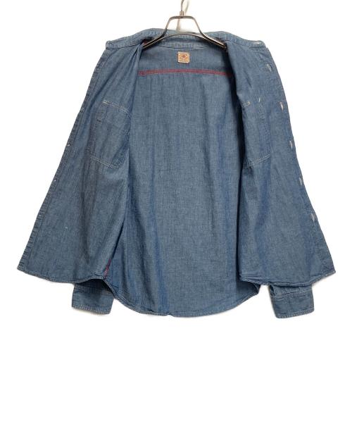 SUGAR CANE（シュガーケーン）SUGAR CANE (シュガーケーン) 長袖シャツ ブルー サイズ:SIZE 不明の古着・服飾アイテム
