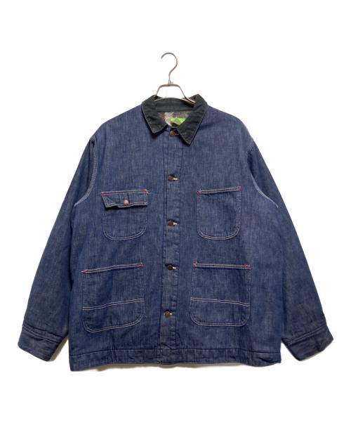 seaes（シアーズ）seaes (シアーズ) デニムジャケット ネイビー サイズ:XLの古着・服飾アイテム