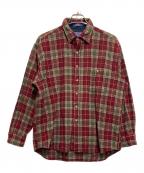PENDLETONペンドルトン）の古着「長袖シャツ」｜レッド×ベージュ