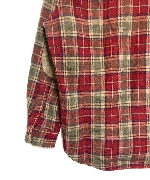PENDLETON（ペンドルトン）PENDLETON (ペンドルトン) 長袖シャツ レッド×ベージュ サイズ:SIZE XLの古着・服飾アイテム