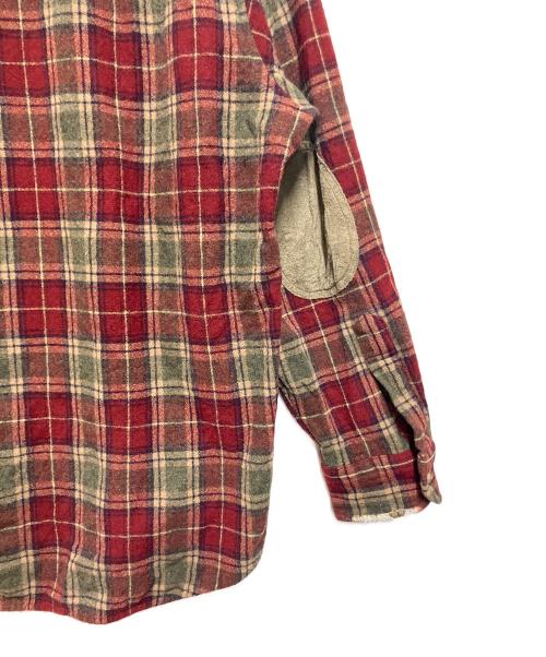 PENDLETON（ペンドルトン）PENDLETON (ペンドルトン) 長袖シャツ レッド×ベージュ サイズ:SIZE XLの古着・服飾アイテム