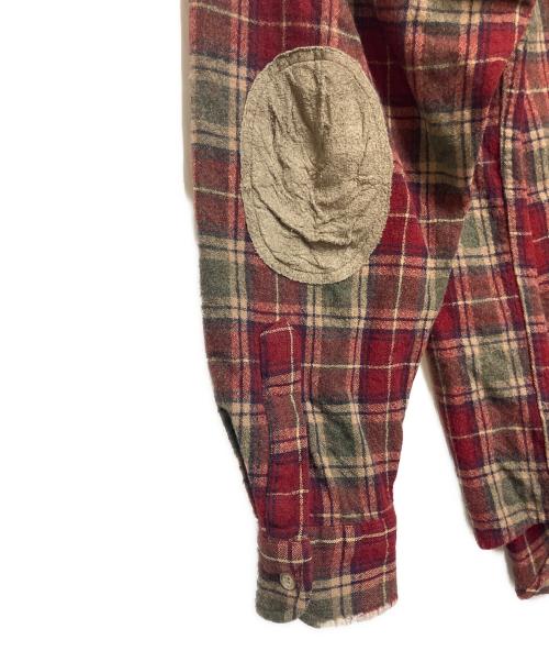 PENDLETON（ペンドルトン）PENDLETON (ペンドルトン) 長袖シャツ レッド×ベージュ サイズ:SIZE XLの古着・服飾アイテム