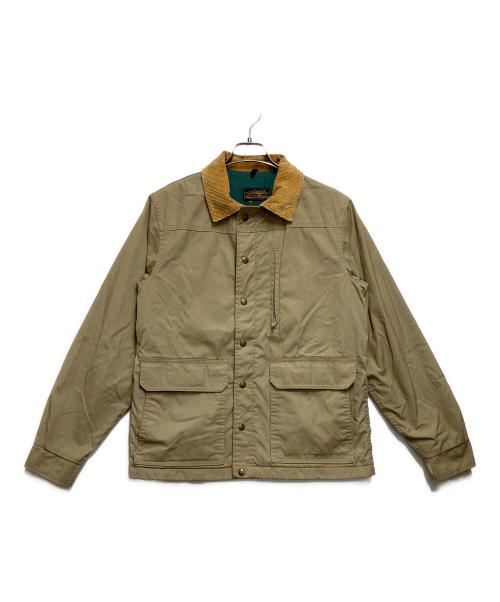 Eddie Bauer（エディーバウアー）Eddie Bauer (エディーバウアー) コーデュロイ切替ジャケット ベージュ サイズ:SIZE 不明の古着・服飾アイテム