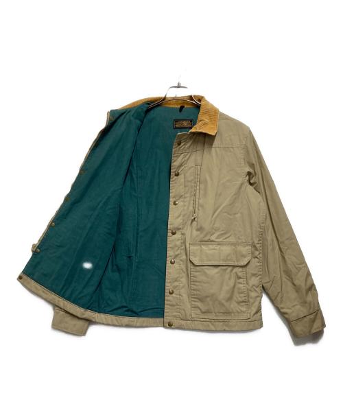 Eddie Bauer（エディーバウアー）Eddie Bauer (エディーバウアー) コーデュロイ切替ジャケット ベージュ サイズ:SIZE 不明の古着・服飾アイテム