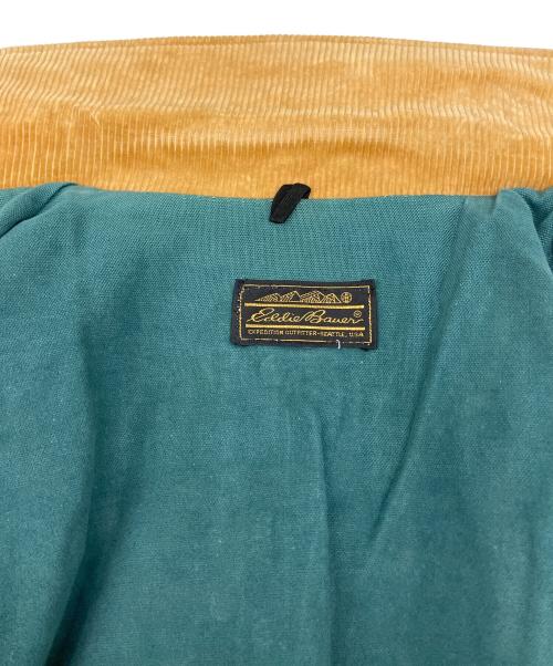 Eddie Bauer（エディーバウアー）Eddie Bauer (エディーバウアー) コーデュロイ切替ジャケット ベージュ サイズ:SIZE 不明の古着・服飾アイテム